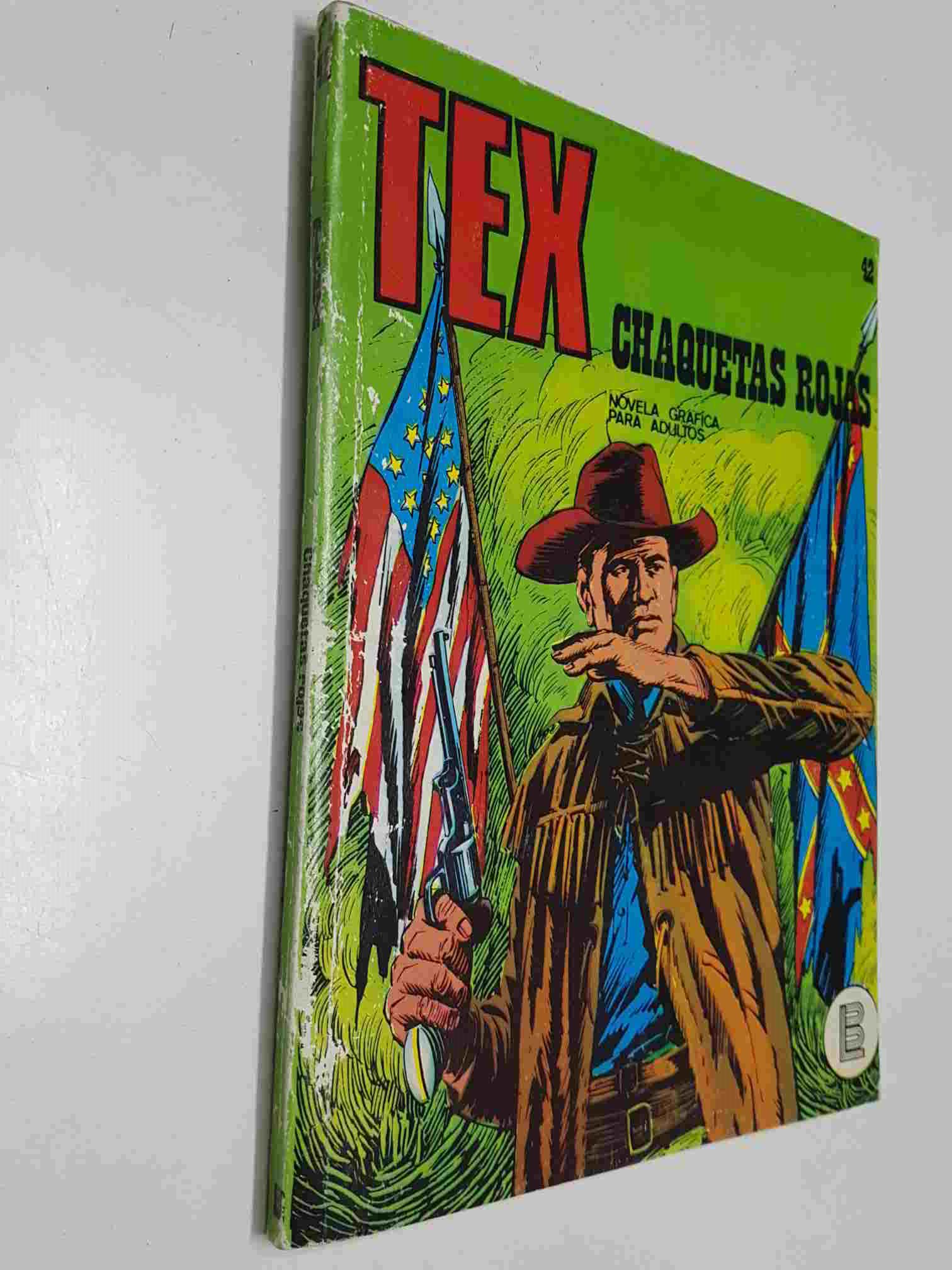 Buru Lan: Comic Coleccion Tex num 42 - Chaquetas Rojas