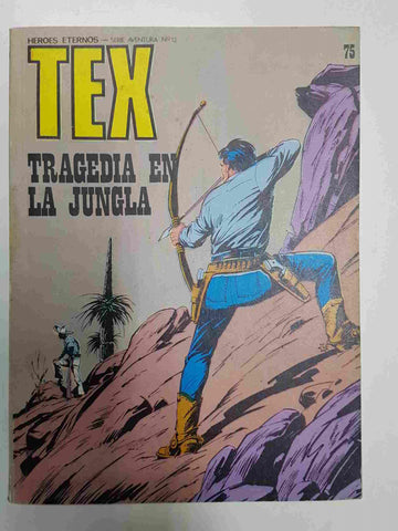 Buru Lan: Comic Coleccion Tex num 75 - Tragedia en la jungla