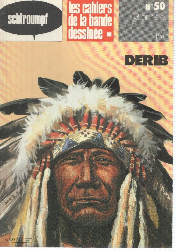 Comic: schtroumpf. Num 50, Les cahiers de la bande dessinee , 13 annee (15f). Derib
