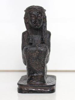 Figura Egipcia: MUJER EGIPCIA , Sentada (7cm alto)