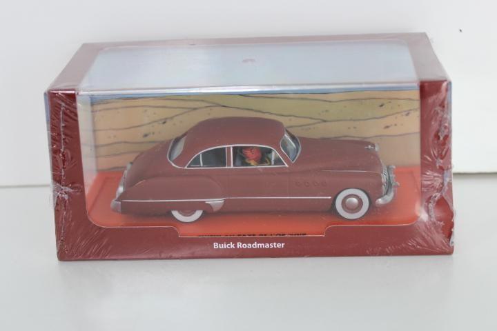 Figura/Figurine Tintin: BUICK ROADMASTER de Tintin en el pais del Oro Negro (MOULINSART)