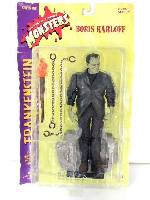 Figura/Figure: FRANKENSTEIN - Boris Karloff (Embalaje abierto por caida y cerrado con cello)