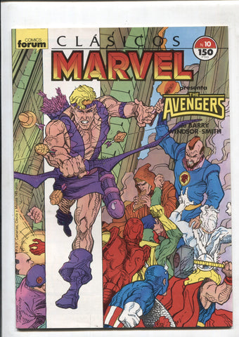 Clasicos Marvel numero 10: Los Vengadores (numerado 1 en trasera)