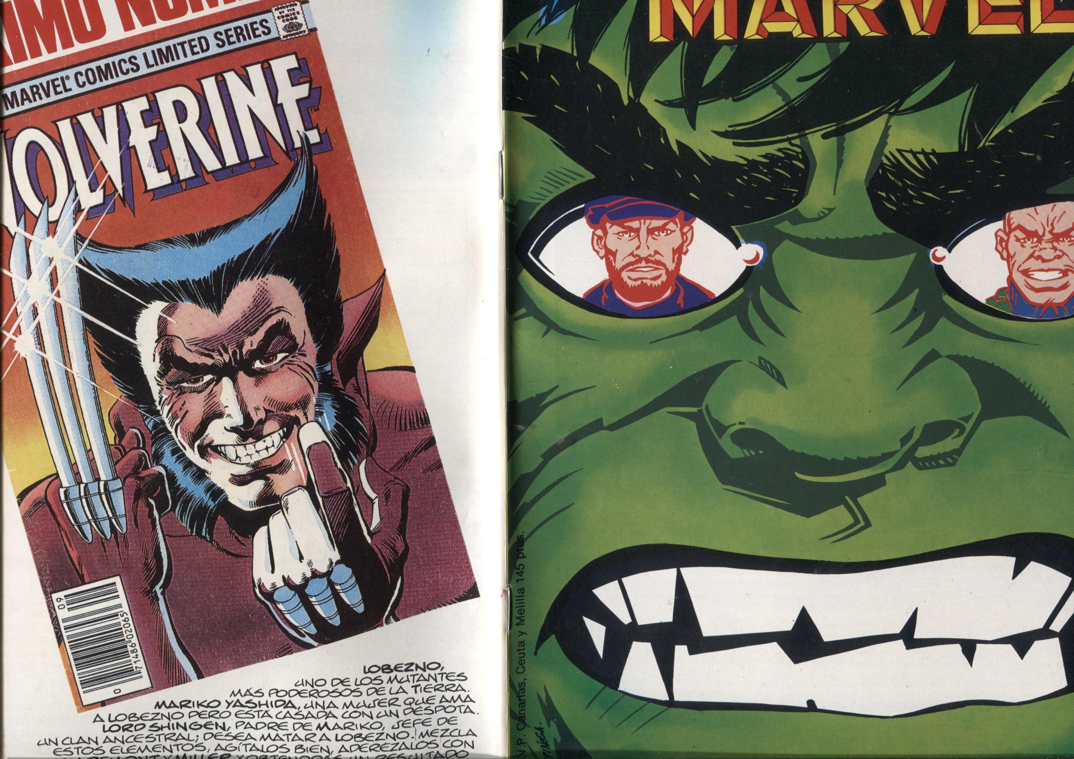 Clasicos Marvel numero 14: La Masa /Hulk (numerado 2 en trasera)