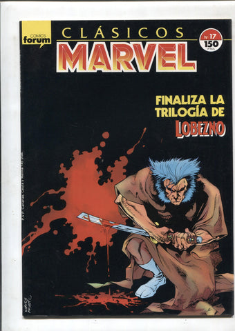 Clasicos Marvel numero 17: Lobezno (numerado 2 en trasera)