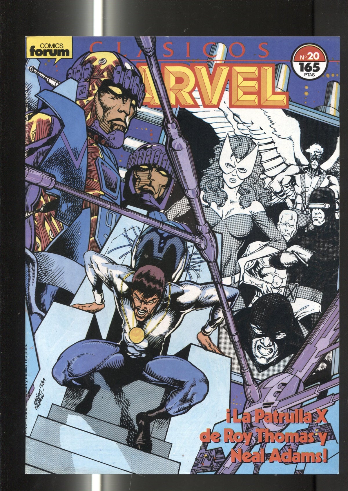 Clasicos Marvel numero 20: La Patrulla X (numerado 5 en trasera)