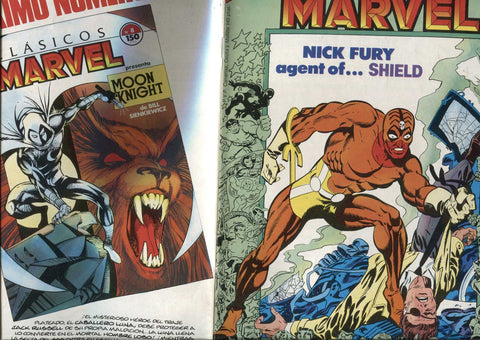 Clasicos Marvel numero 07: Nick Fura agente de Shield (numerado 2 en trasera)