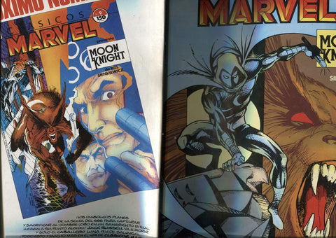 Clasicos Marvel numero 08: Caballero Luna (numerado 2 en trasera)
