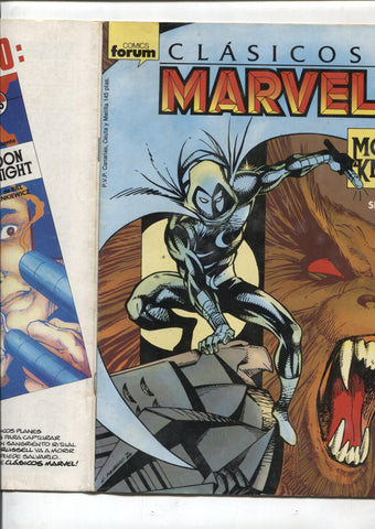 Clasicos Marvel numero 08: Caballero Luna (numerado 3 en trasera)