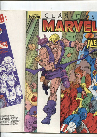 Clasicos Marvel numero 10: Los Vengadores (numerado 4 en trasera)