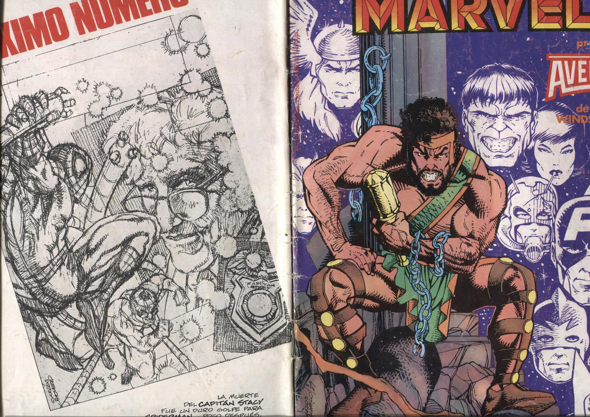 Clasicos Marvel numero 11: Los Vengadores (numerado 2 en trasera) 