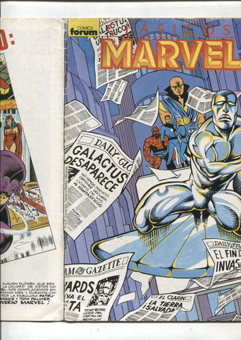 Clasicos Marvel numero 19: Estela Plateada / 4 Fantasticos (numerado 3 en trasera)