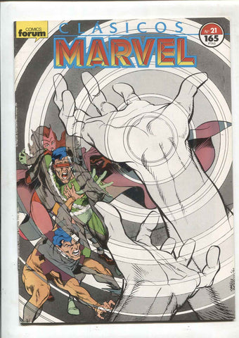 Clasicos Marvel numero 21: La Patrulla X (numerado 1 en trasera) (no conserva poster central)