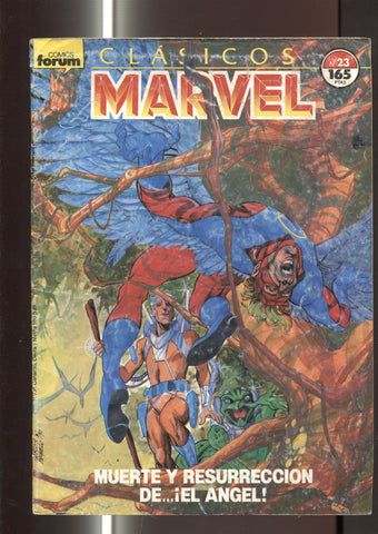 Clasicos Marvel numero 23: La Patrulla X (numerado 4 en trasera) (SI conserva poster central)