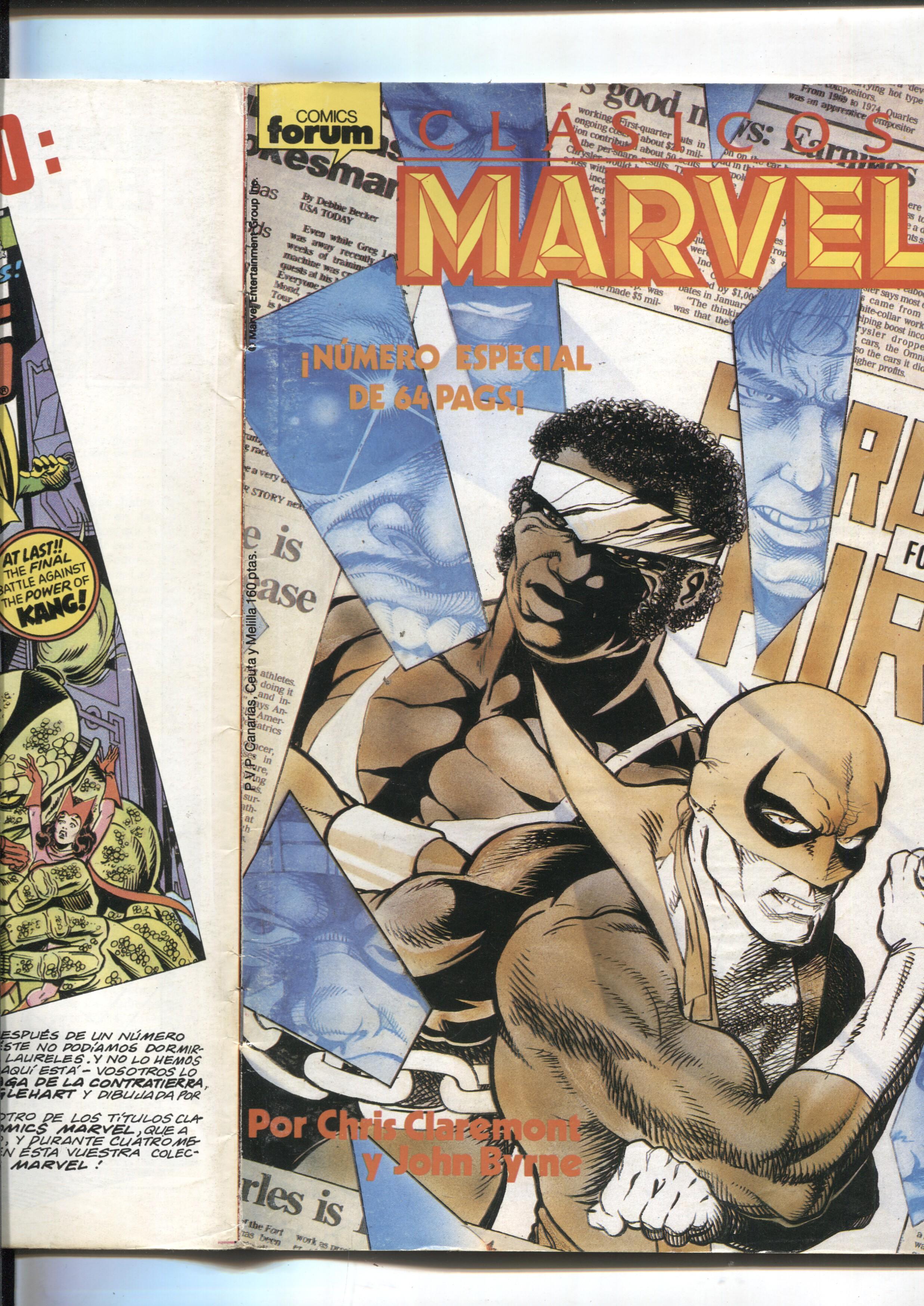 Clasicos Marvel numero 25: Powerman (numerado 3 en trasera) (NO conserva poster central)