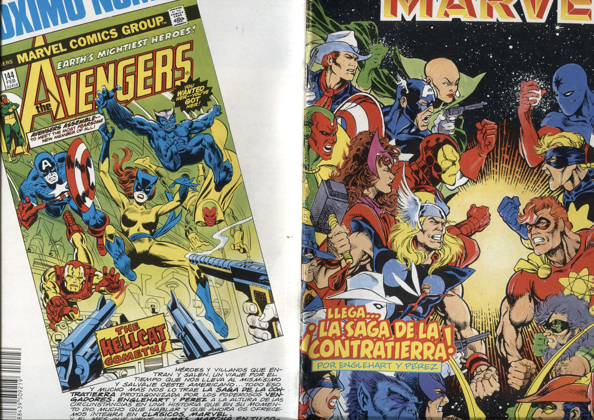 Clasicos Marvel numero 26: Los Vengadores (numerado 2 en trasera) 