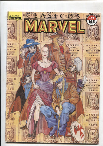 Clasicos Marvel numero 27: Los Vengadores (numerado 1 en trasera) 