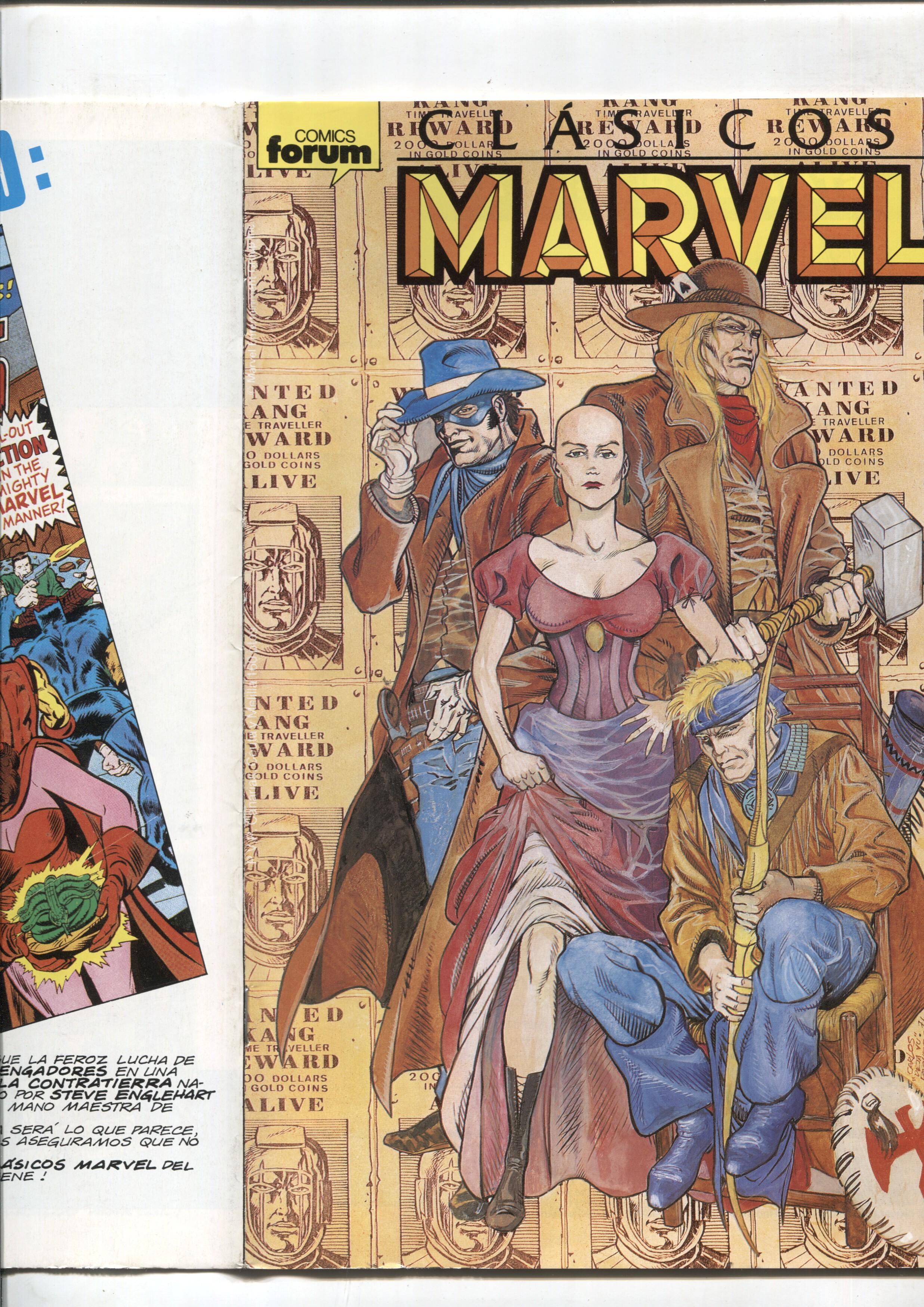 Clasicos Marvel numero 27: Los Vengadores (numerado 3 en trasera) 