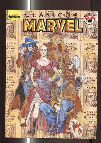 Clasicos Marvel numero 27: Los Vengadores (numerado 4 en trasera) 