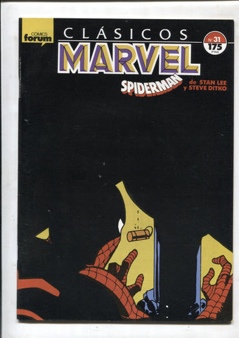 Clasicos Marvel numero 31: Spiderman (numerado 1 en trasera)
