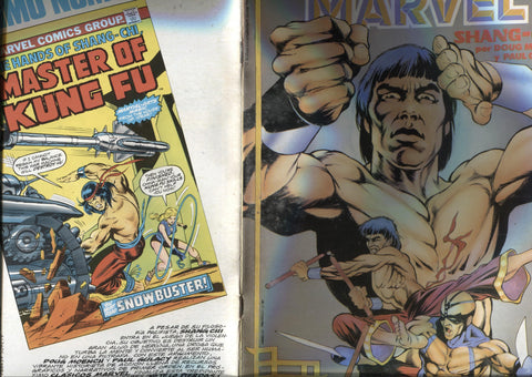 Clasicos Marvel numero 32: Master Of Kung Fu: Shang Chi (numerado 2 en trasera)