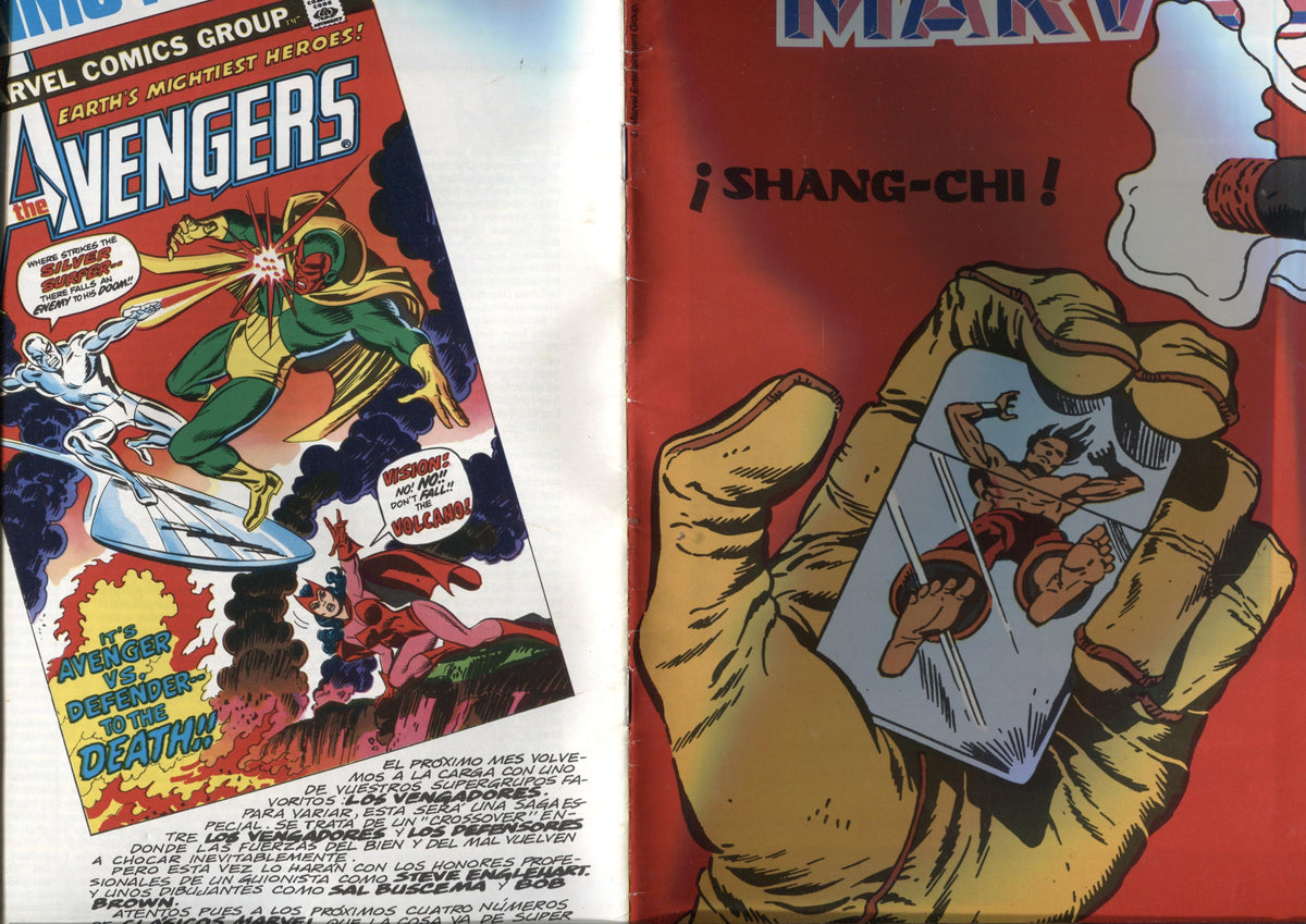 Clasicos Marvel numero 33: Master Of Kung Fu: Shang Chi (numerado 2 en trasera)
