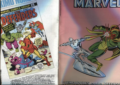 Clasicos Marvel numero 34: Los Vengadores (numerado 2 en trasera)