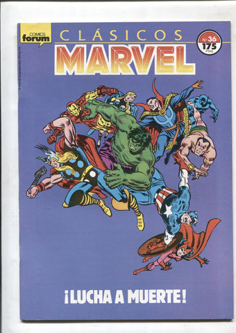 Clasicos Marvel numero 36: Los Vengadores 