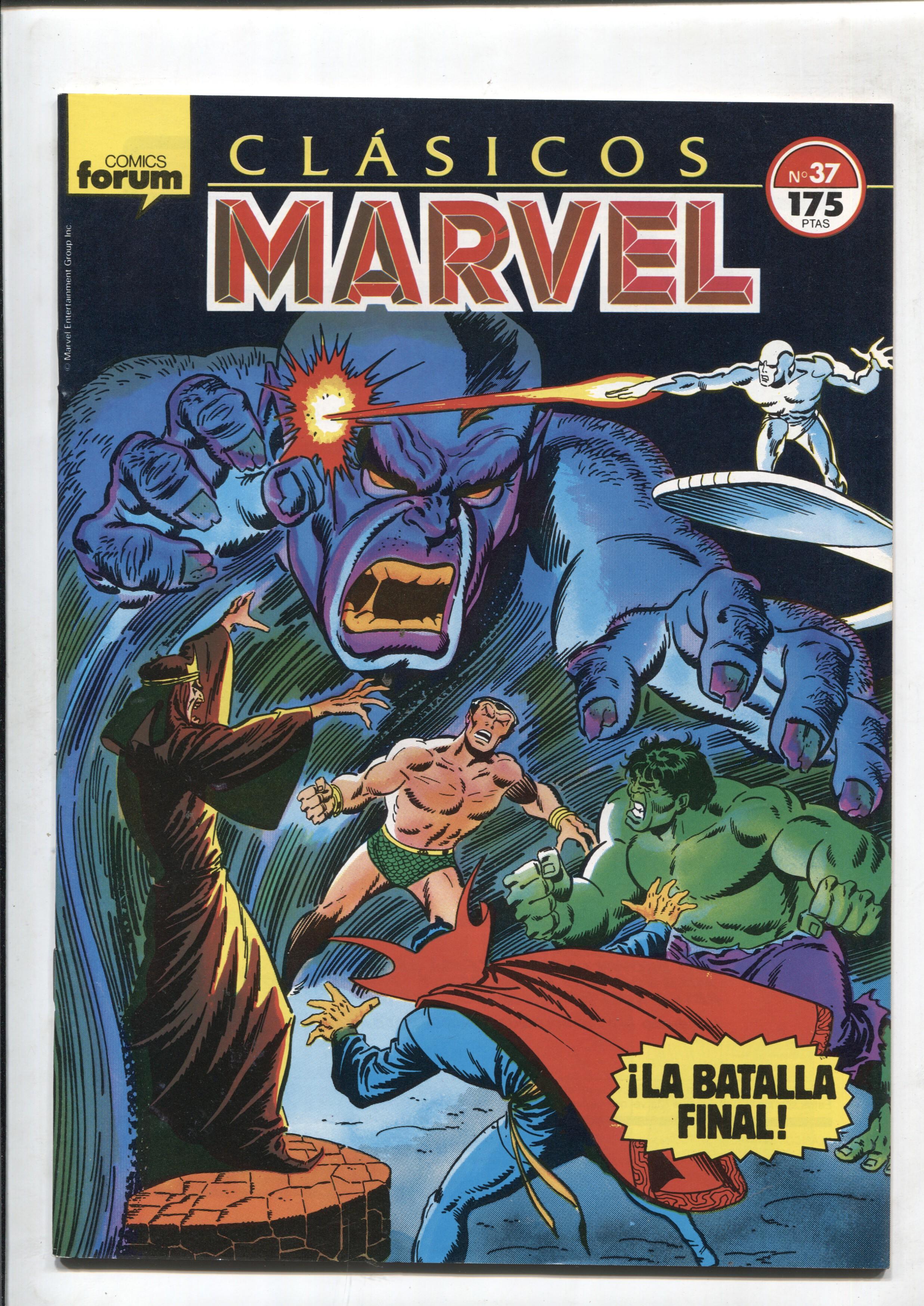Clasicos Marvel numero 37: Los Vengadores (numerado 1 en trasera)
