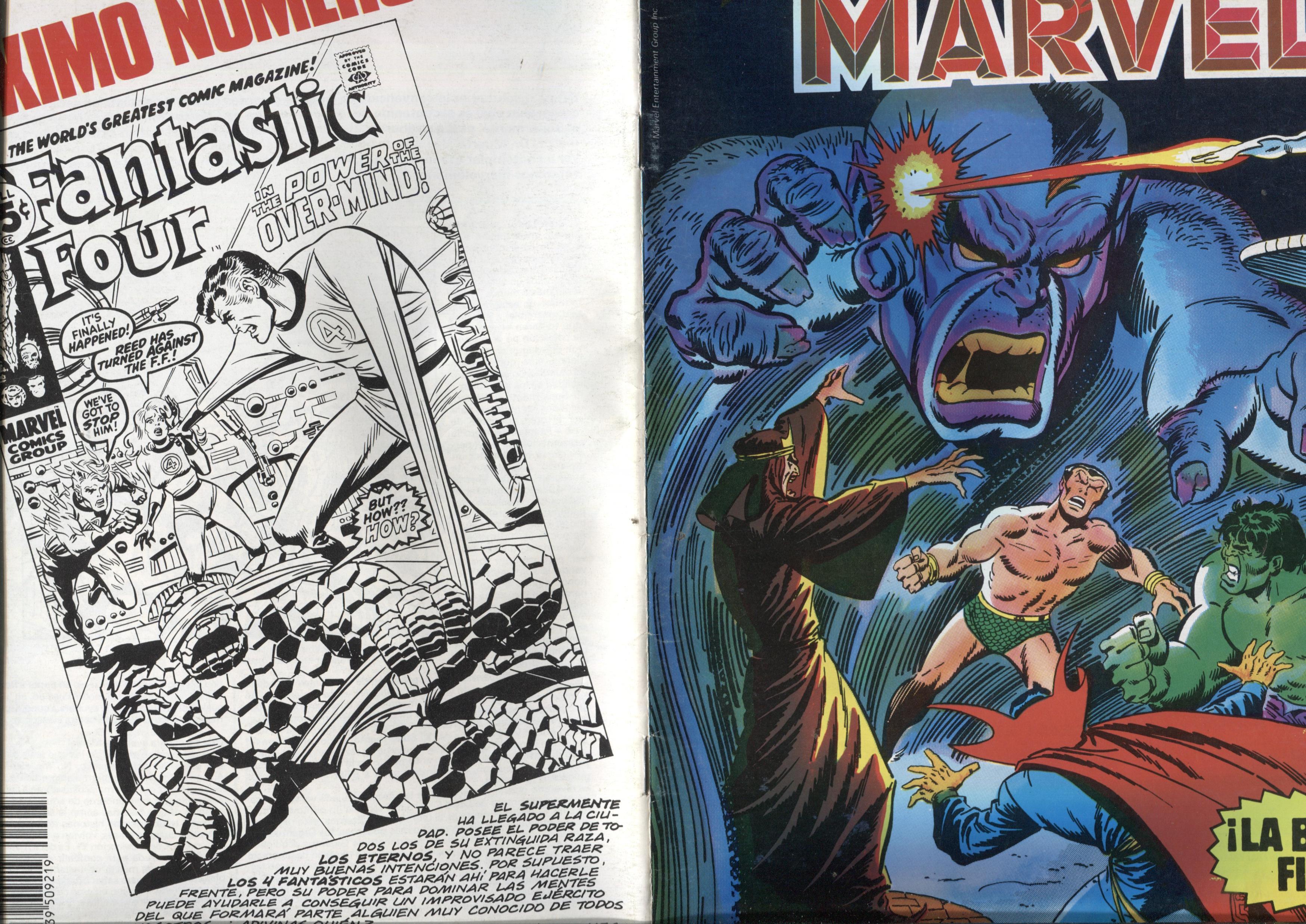 Clasicos Marvel numero 37: Los Vengadores (numerado 2 en trasera)