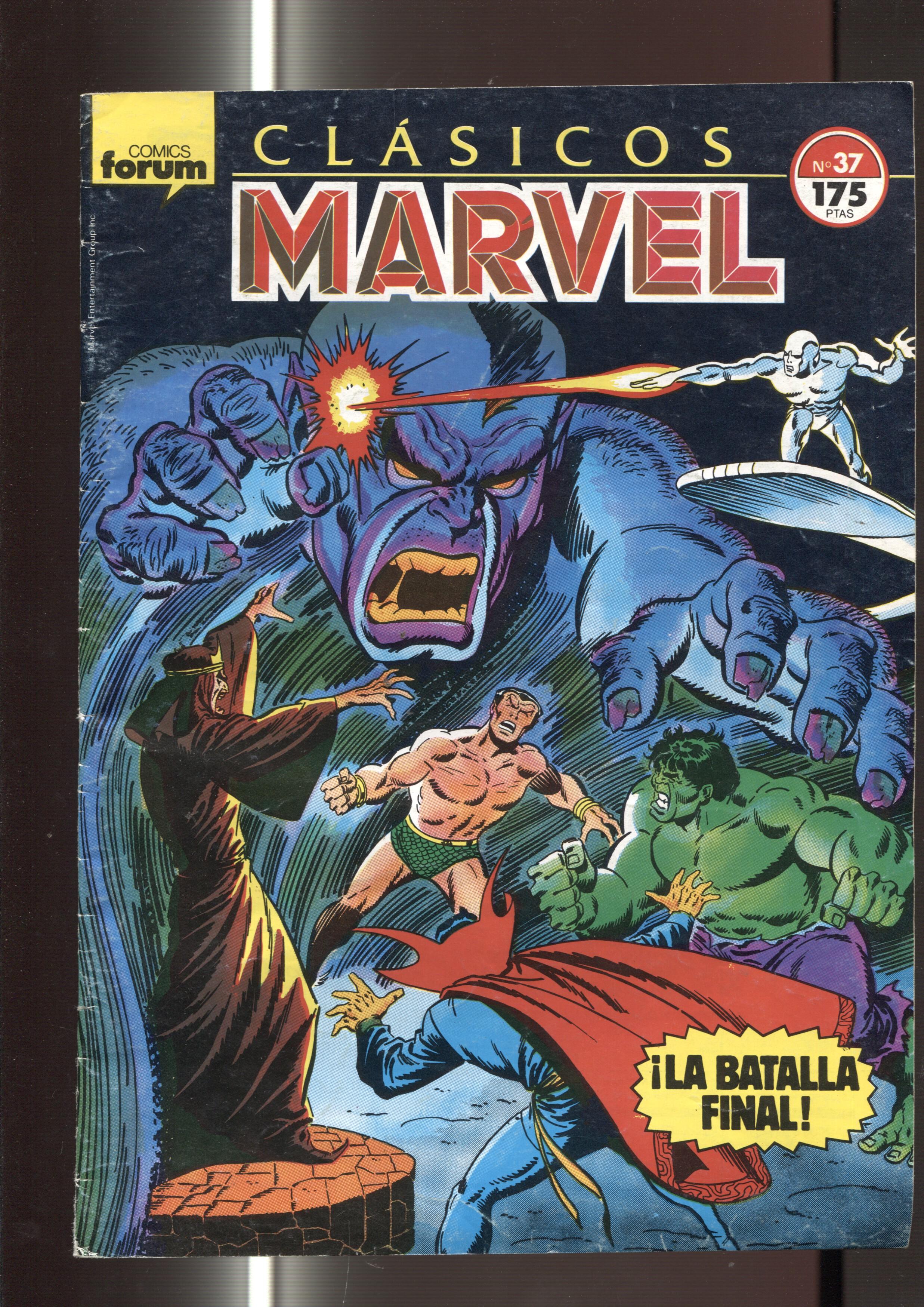 Clasicos Marvel numero 37: Los Vengadores (numerado 4 en trasera)