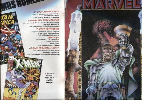 Clasicos Marvel numero 40: Los 4 Fantasticos (numerado 2 en trasera) (SI conserva poster central)