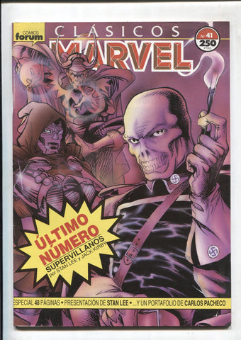 Clasicos Marvel numero 41: Los 4 Fantasticos (portafolio de carlos pacheco)
