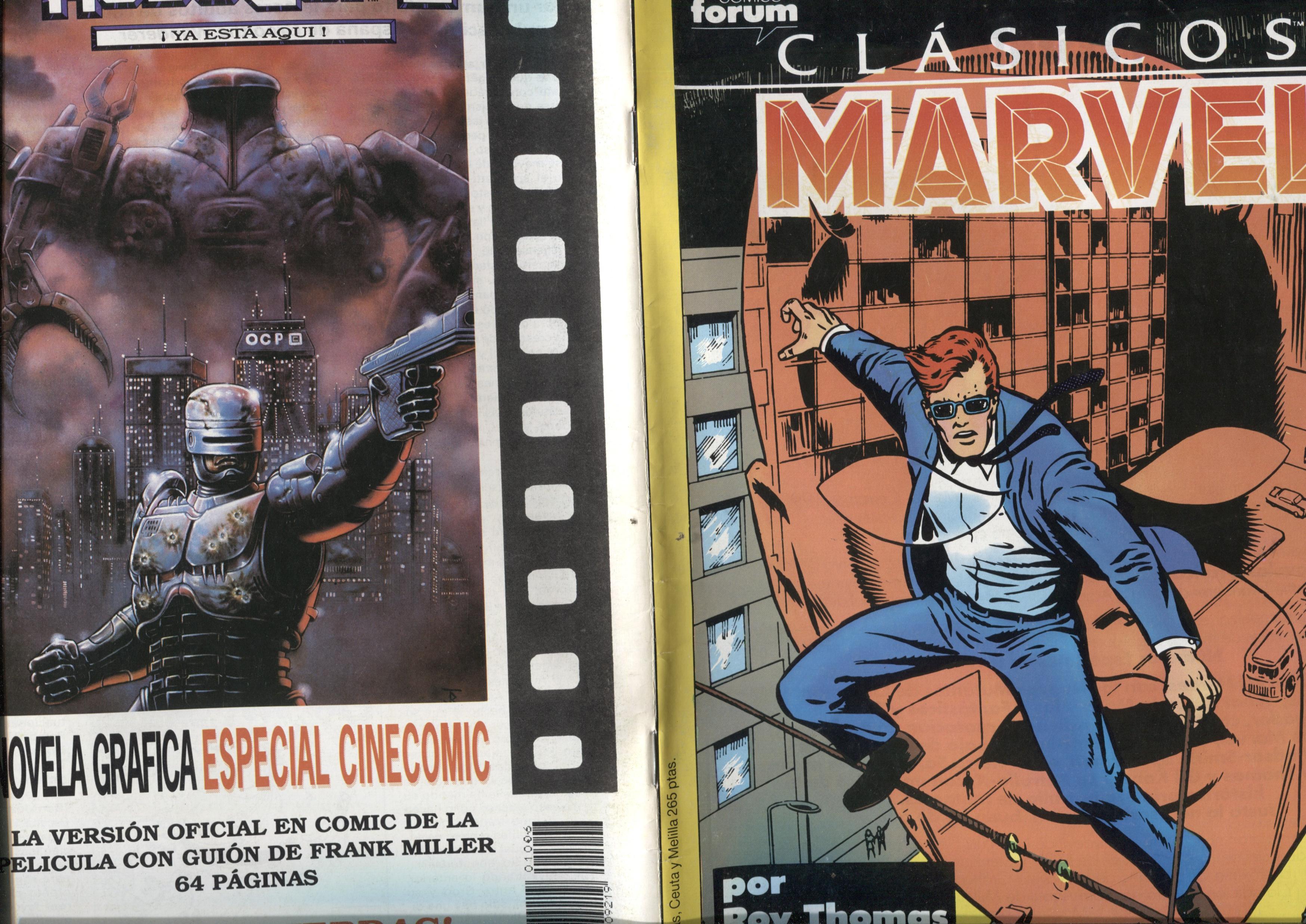 Clasicos Marvel especial invierno 1990: Daredevil (numerado 2 en trasera)