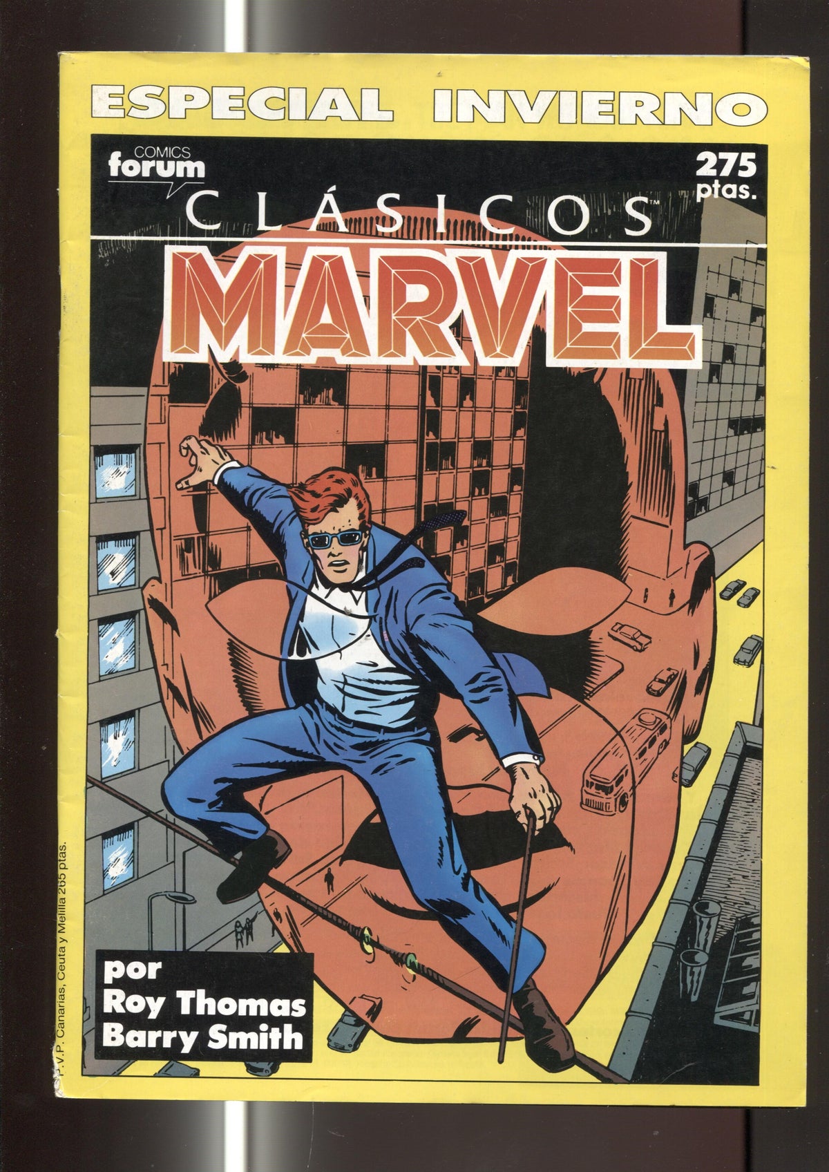 Clasicos Marvel especial invierno 1990: Daredevil (numerado 4 en trasera)