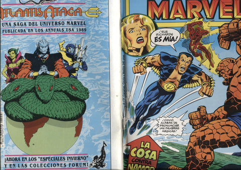 Clasicos Marvel especial invierno 1989: Namor (numerado 2 en trasera)