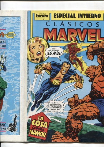 Clasicos Marvel especial invierno 1989: Namor (numerado 3 en trasera)