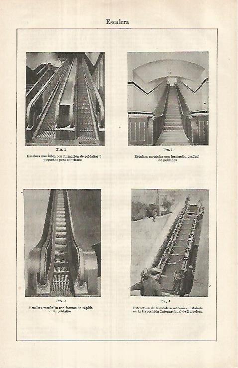 LAMINA ESPASA 29675: Escaleras mecanicas