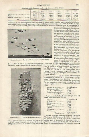 LAMINA ESPASA 29687: Bimotores de bombardeo del Ejercito de Estados Unidos