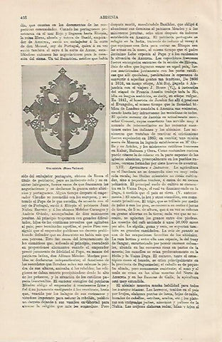 LAMINA ESPASA 13162: Cruz abisinia