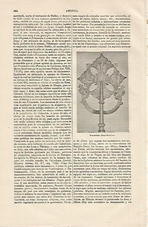 LAMINA ESPASA 13163: Cruz abisinia del British Museum