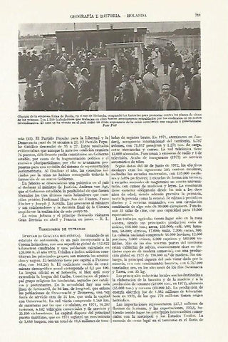 LAMINA ESPASA 13418: Obreros de la empresa Enka de Breda (Holanda)
