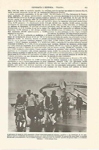 LAMINA ESPASA 13453: Ugandeses en Gran Bretaña