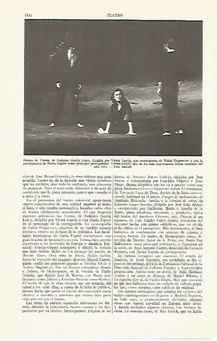 LAMINA ESPASA 13492: Escena de Yerma con Nuria Espert