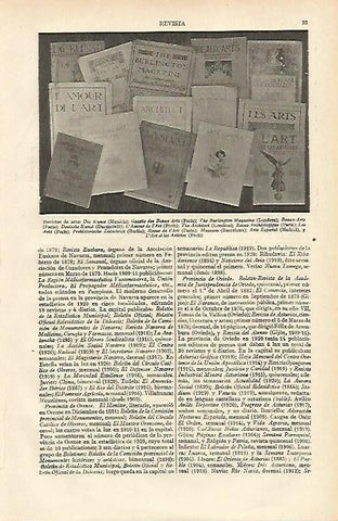 LAMINA ESPASA 13544: Revistas de arte