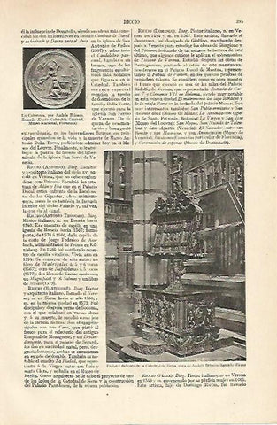 LAMINA ESPASA 13602: Facistol del coro de la Catedral de Siena