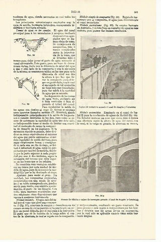 LAMINA ESPASA 13616: Vistas del Canal de Aragon y Cataluña