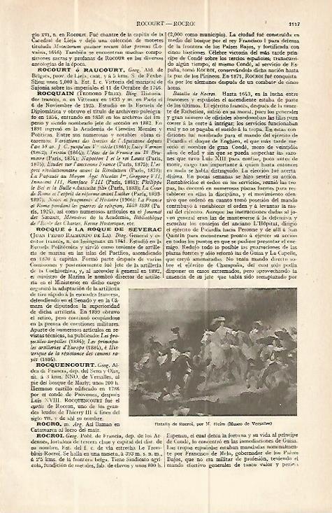 LAMINA ESPASA 13713: Batalla de Rocrol por Heim