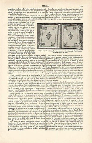 LAMINA ESPASA 13862: Tapas de plata con el autografo de Santa Teresa de Jesus