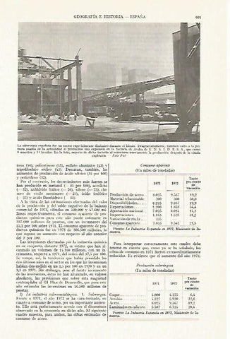 LAMINA ESPASA 13389: Factoria ENSIDESA en Aviles